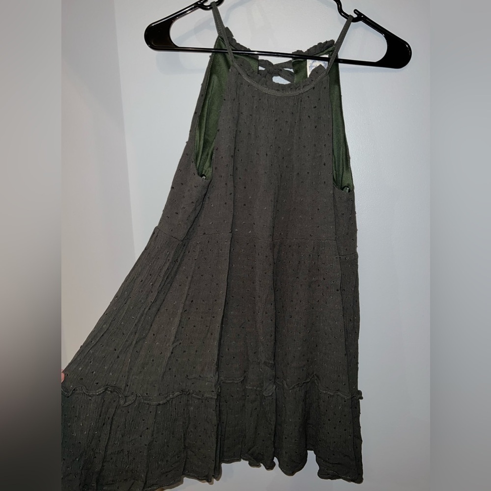 Francesca’sDark Green Dress